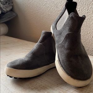 Cat and Jack suede boots.